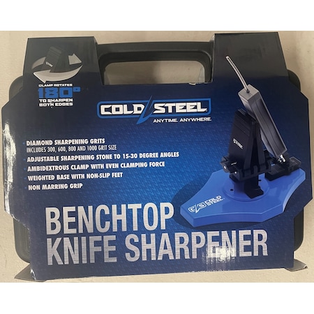 Gsm 2024 Cold Steel Benchtop Knife Sharpener CLD-KS-BKS